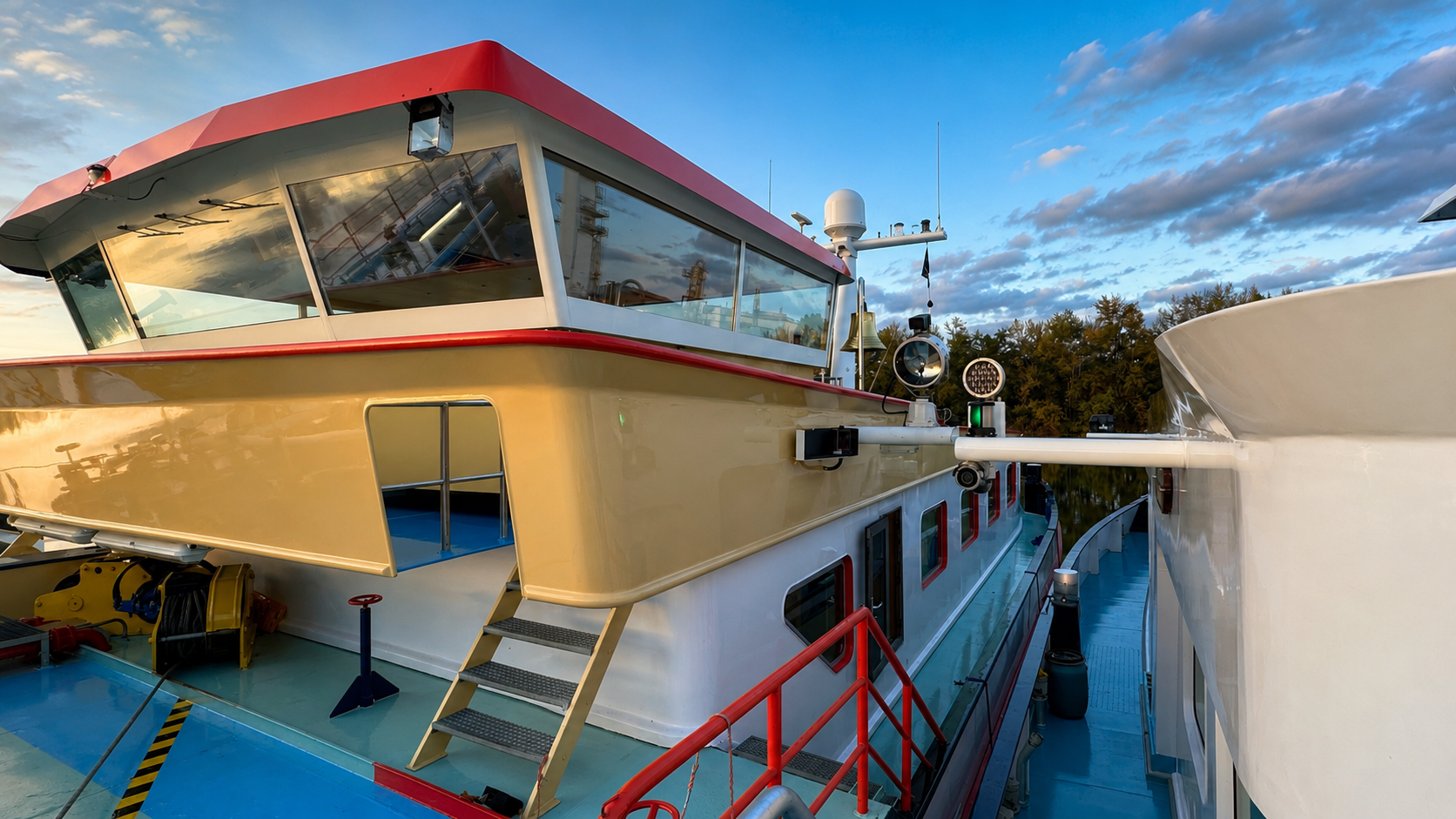 Binnenvaartschip van Bamalite